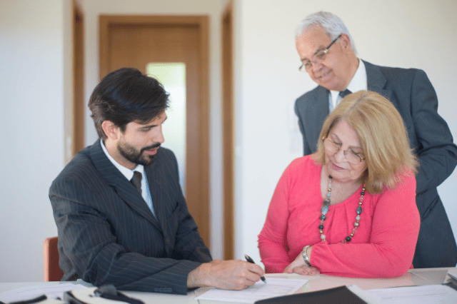 Doctors meeting advisor to discuss succession and tax planning through trust structures Doctors meeting advisor to discuss succession and tax planning through trust structures