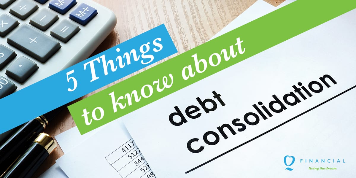 debt consolidation - banner